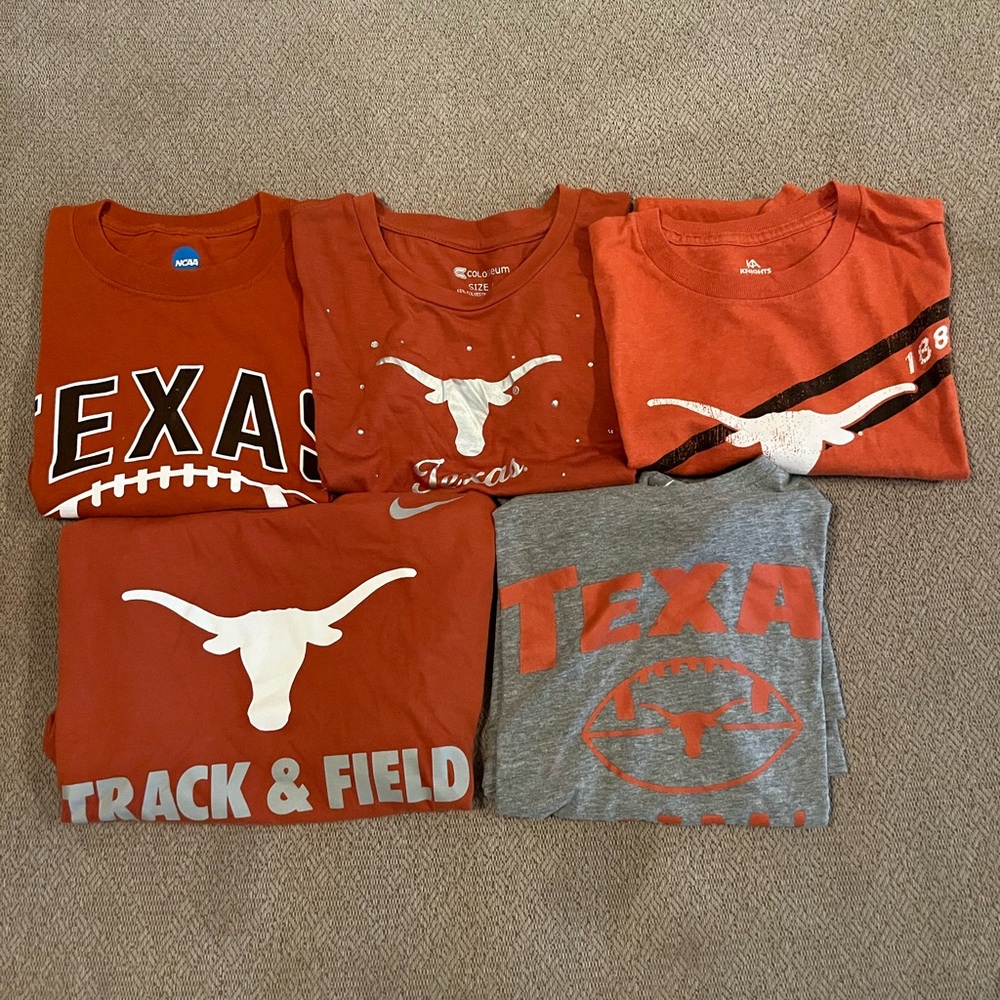 5 for $22 TEXAS T-shirt Bundle